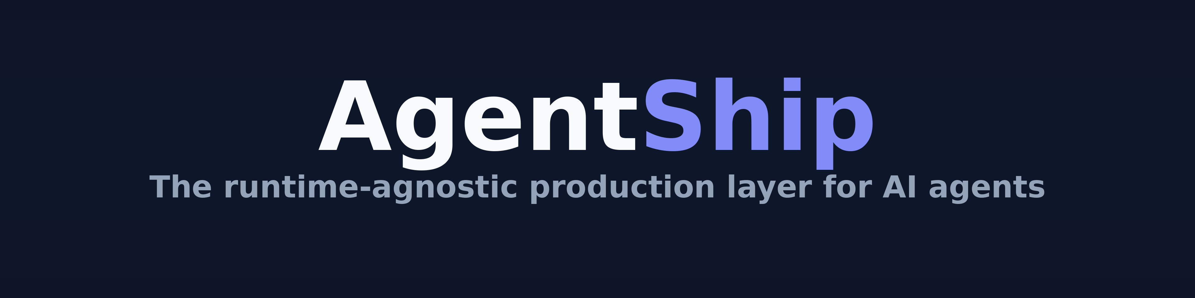 AgentShip Documentation
